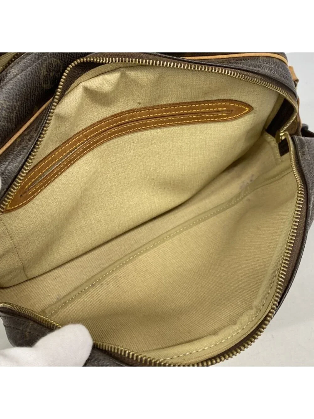 Louis Vuitton Shoulder Bag Monogram Reporter PM Brown